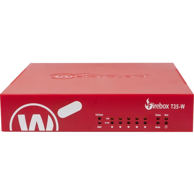 WatchGuard WGT36063-US TRADE UP TO WATCHGUARD FB T35-W WITH 3-YR BASIC SEC  US NETWORK SECURITY/FIREWALL APPLIANCE – PORT – 10/100/1000BASE-T – – – –  Dihuni